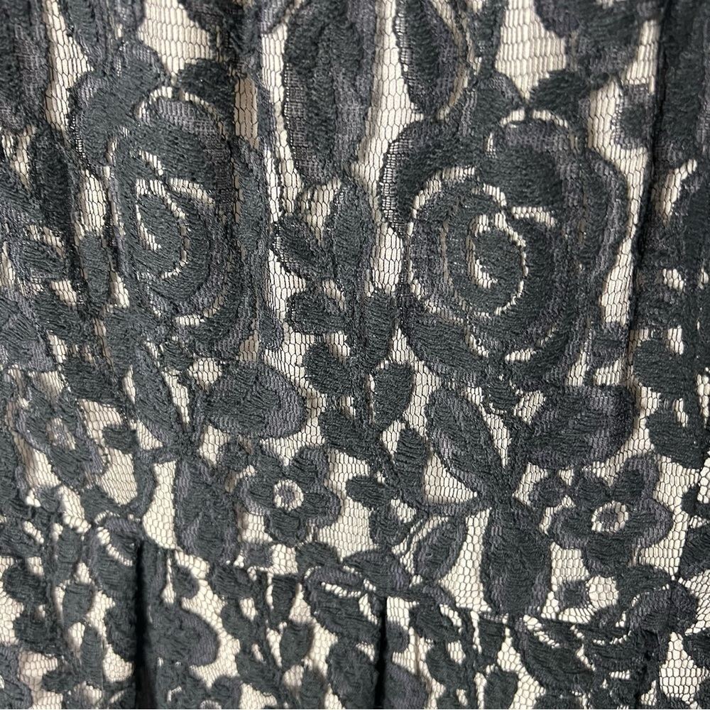 JUST…TAYLOR Lace Overlay Dress Size 6 - Picture 6 of 7